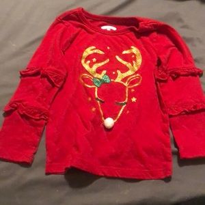 Red reindeer shirt